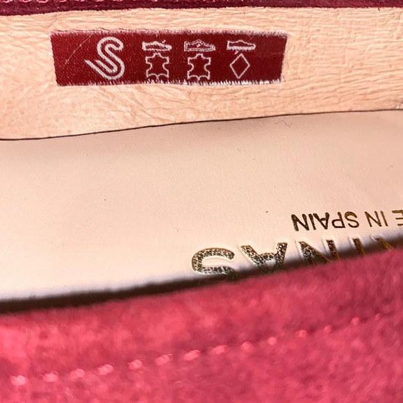 Sabrina’s burgundy pumps made in Spain size 38 - Picture 9 of 9